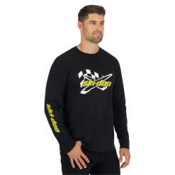 Ski-Doo Men's X-Team Legacy Long Sleeve T-Shirt Black 28819590